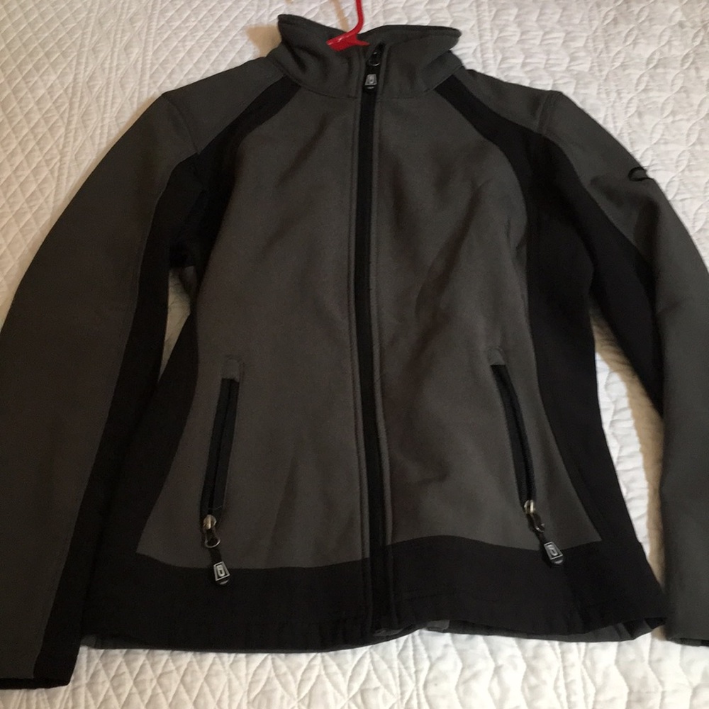 CB jacket gray and black